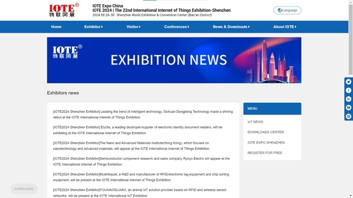 海外观众汇聚IOTE物联网展，链接全球构筑全球商业交流新桥梁！