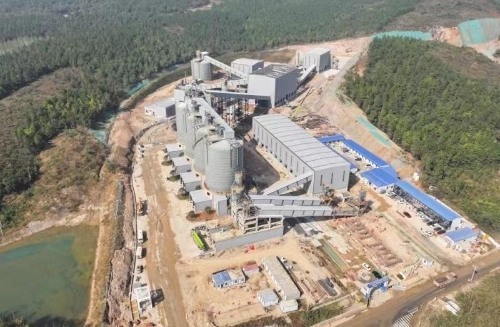 安徽全椒砂石项目首次对外发运成品骨料