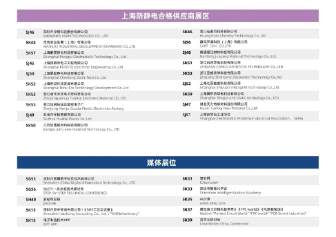 慕尼黑华南电子生产设备展【展位图与展商名单】大公开！