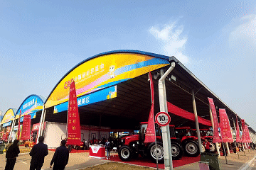 “东方红”亮相杨凌农高会 看见未来农业的模样