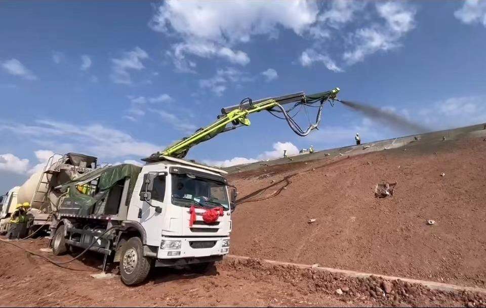 助建多个“世纪工程”，中联重科湿喷机展“先锋”实力