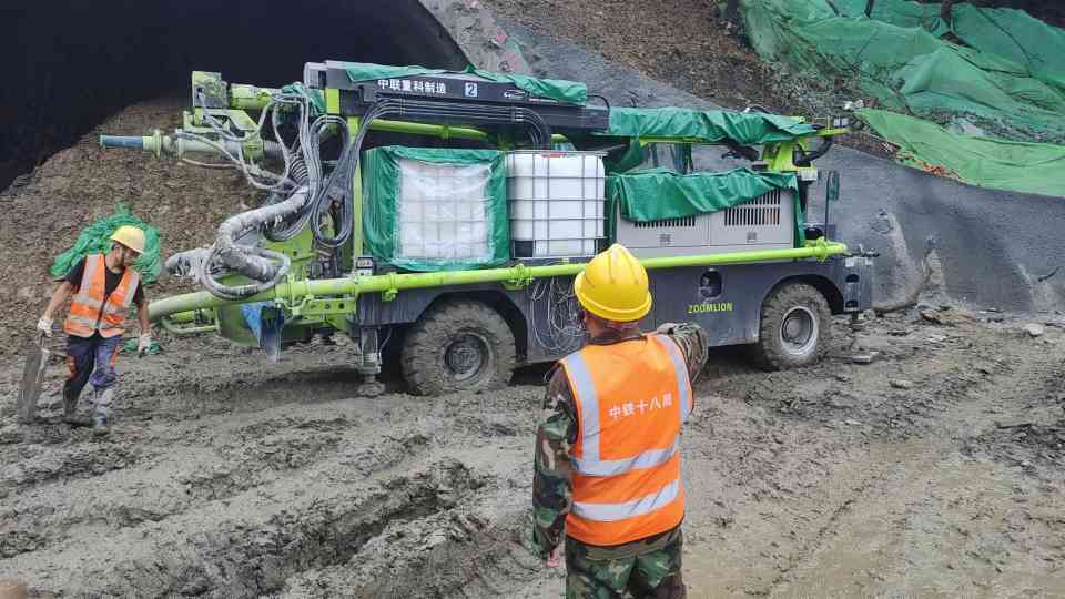 助建多个“世纪工程”，中联重科湿喷机展“先锋”实力