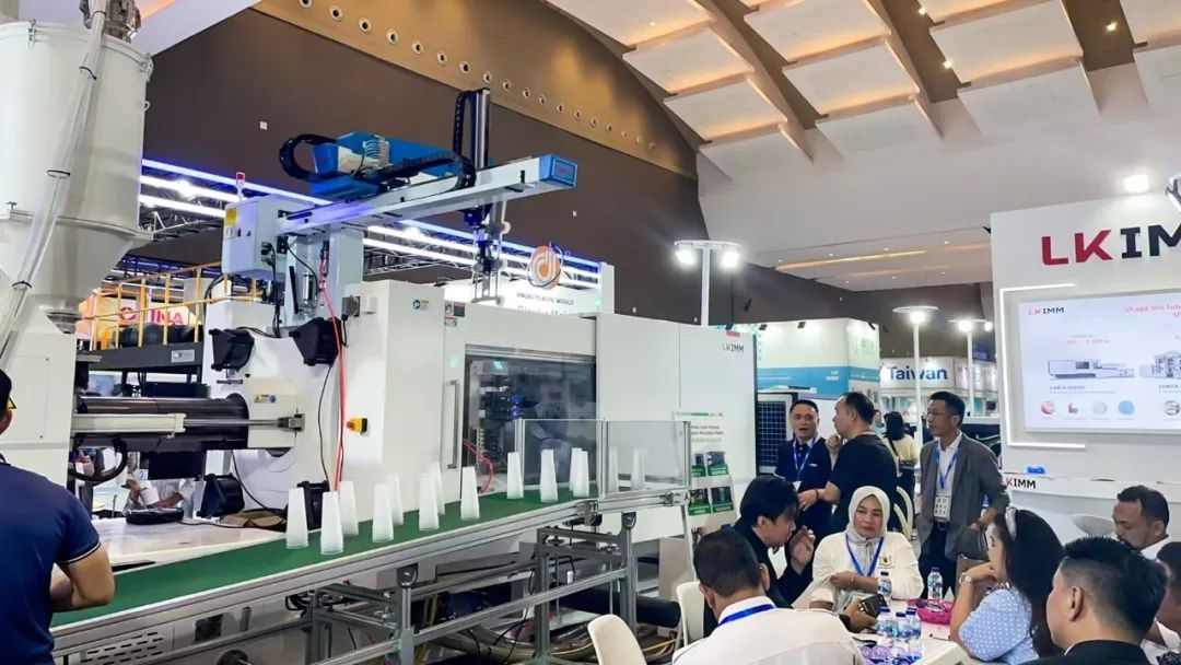 2024印尼塑料和橡胶展 | 力劲高能精密及电动高速薄壁包装注塑解决方案亮相