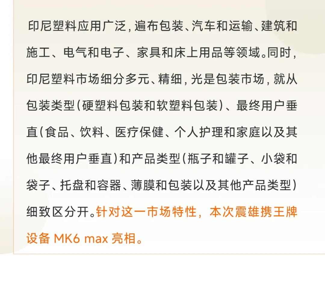 深耕印尼40年，就是这么自信！ | 震雄亮相印尼国际塑料橡胶展