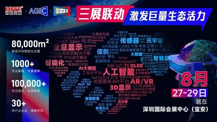 定档深圳8月,IoT+AI+商显三展联动,激发巨量生态活力! 定档深圳8月,IoT+AI+商显三展联动,激发巨量生态活力!