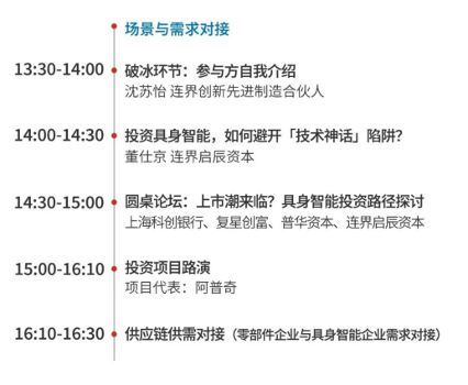 倒计时！产业精准对接X4大主题专场议程｜上海具身智能机器人展8.13-15即将启幕