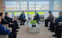 徐念沙会长到bauma 2025参观调研