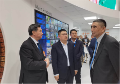 徐念沙会长到bauma 2025参观调研