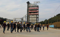 南平市公路局领导参观我司武夷绕城项目