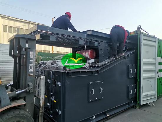 2026开年实拍！首套出口1500型沥青拌合站会装后发货现场直击！