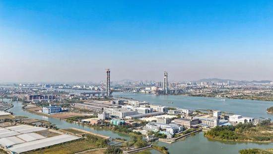 深江铁路洪奇沥公铁大桥主塔全部封顶！大湾区互联互通将再添关键