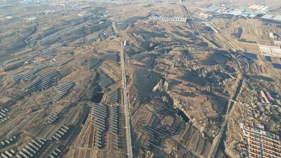 山铁绿能烟台牟平一期100MW光伏项目全容量并网成功