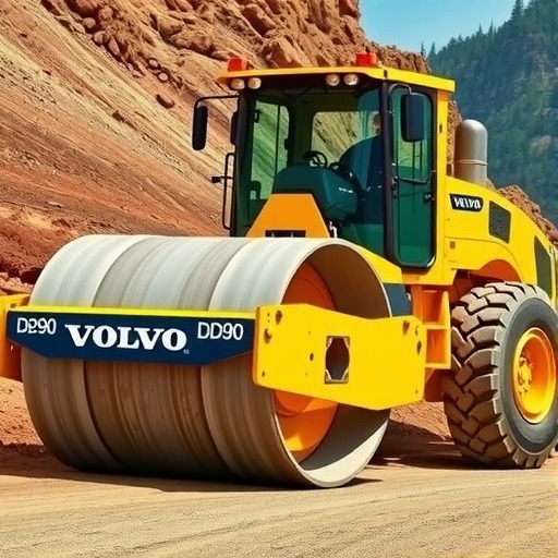 沃尔沃 DD90 压路机