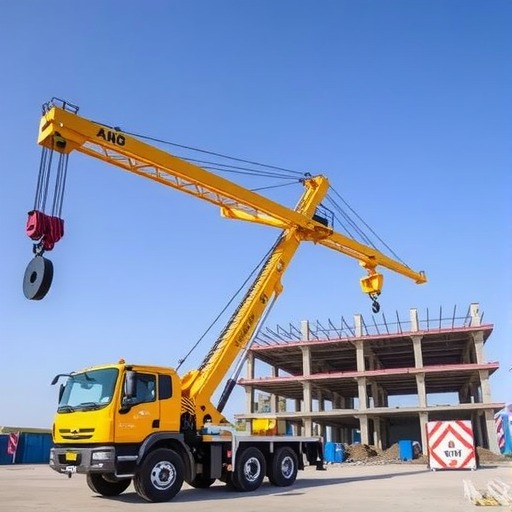昊意科技 12吨5节臂东风国5 起重机