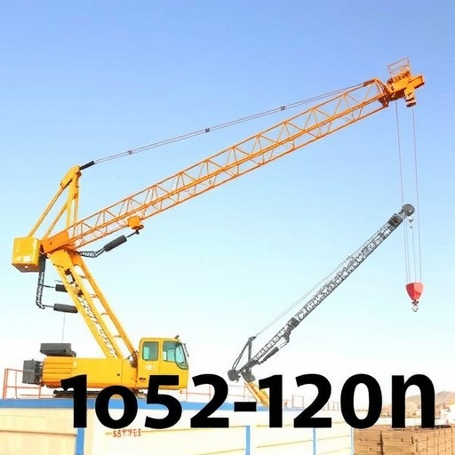 昊意科技 12吨5节臂东风国5折臂 起重机