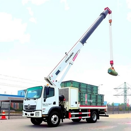 鲁兴大力 3.2吨随车吊 起重机