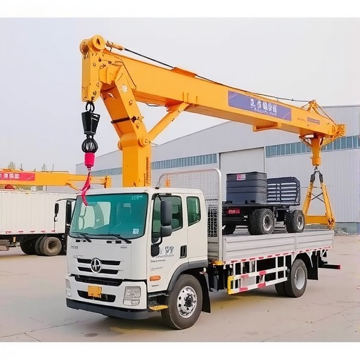 鲁兴大力 3.2吨随车吊 起重机