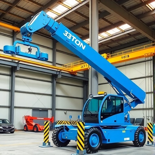 昊意科技 3.2吨蓝牌折叠臂 起重机