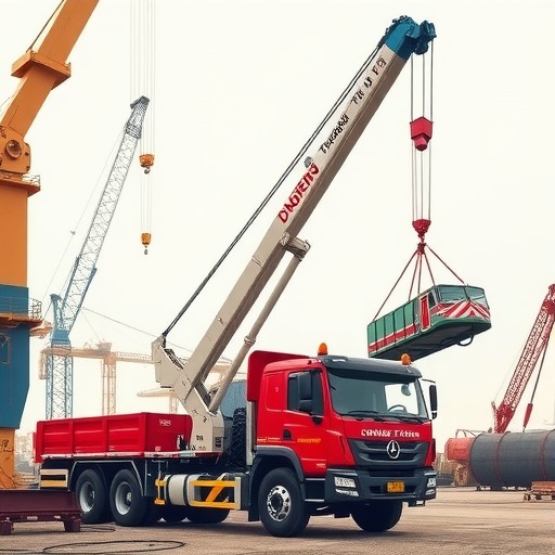 湖北合力专用车 东风天龙后双桥随车吊 起重机