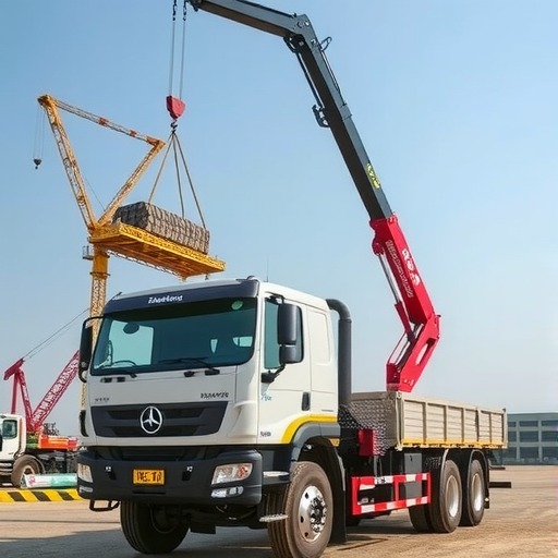 湖北合力专用车 东风145随车吊 起重机