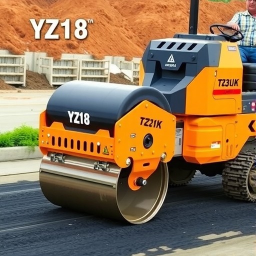 天工 YZ18 压路机