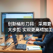 创新桶形刀具:采用更大步距 实现更高精加工生产率 创新桶形刀具:采用更大步距 实现更高精加工生产率