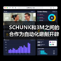 SCHUNK和3M之间的合作为自动化磨削开辟了新的可能性 SCHUNK和3M之间的合作为自动化磨削开辟了新的可能性