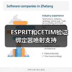 ESPRIT和CETIM验证绑定器喷射支持 ESPRIT和CETIM验证绑定器喷射支持