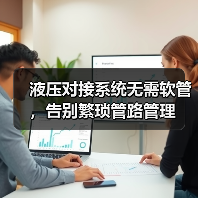 液压对接系统无需软管，告别繁琐管路管理