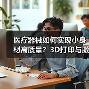 医疗器械如何实现小身材高质量?3D打印与激光技术突破解析 医疗器械如何实现小身材高质量?3D打印与激光技术突破解析