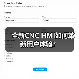 全新CNC HMI如何革新用户体验？