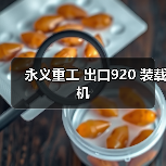 永义重工 出口920 装载机 永义重工 出口920 装载机