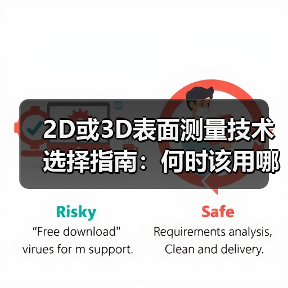 2D或3D表面测量技术选择指南:何时该用哪种? 2D或3D表面测量技术选择指南:何时该用哪种?