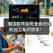 制造软件如何全面优化机加工车间效率? 制造软件如何全面优化机加工车间效率?