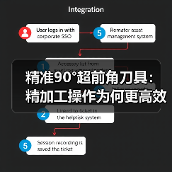 精准90°超前角刀具:精加工操作为何更高效? 精准90°超前角刀具:精加工操作为何更高效?