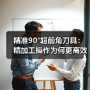精准90°超前角刀具:精加工操作为何更高效? 精准90°超前角刀具:精加工操作为何更高效?