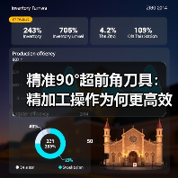 精准90°超前角刀具:精加工操作为何更高效? 精准90°超前角刀具:精加工操作为何更高效?