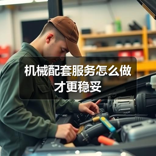机械配套服务怎么做才更稳妥