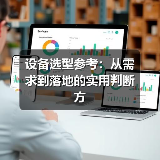 设备选型参考：从需求到落地的实用判断方法
