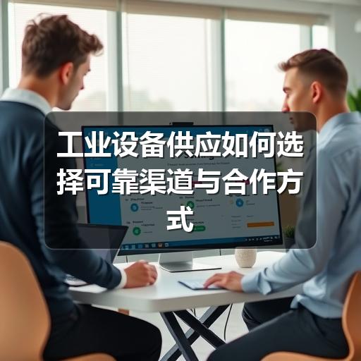 工业设备供应如何选择可靠渠道与合作方式