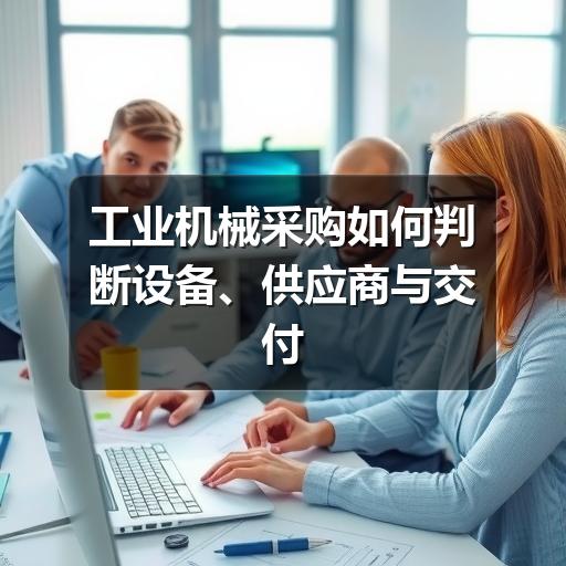 工业机械采购如何判断设备、供应商与交付风险