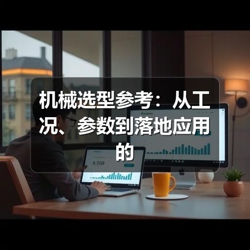 机械选型参考：从工况、参数到落地应用的实用指南