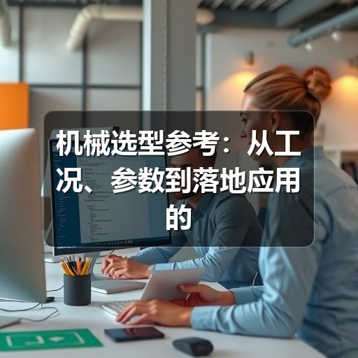 机械选型参考：从工况、参数到落地应用的实用指南