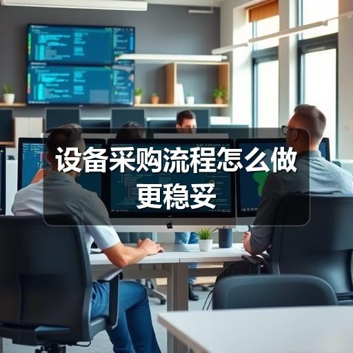 设备采购流程怎么做更稳妥