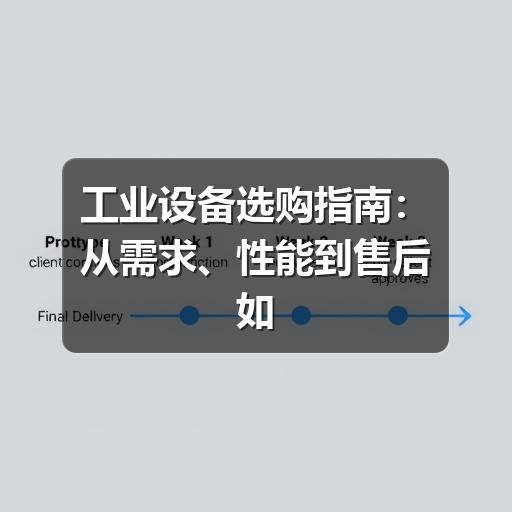 工业设备选购指南：从需求、性能到售后如何判断