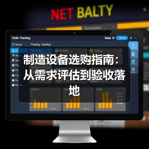 制造设备选购指南：从需求评估到验收落地的实用方法