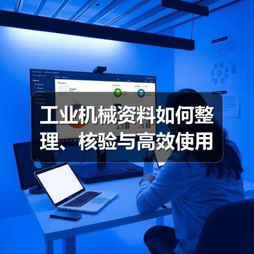 工业机械资料如何整理、核验与高效使用 工业机械资料如何整理、核验与高效使用