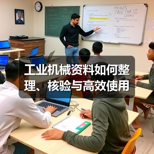 工业机械资料如何整理、核验与高效使用 工业机械资料如何整理、核验与高效使用